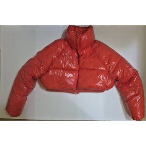 ZARA Cropped Puffer Jacket 3427/778 Size L